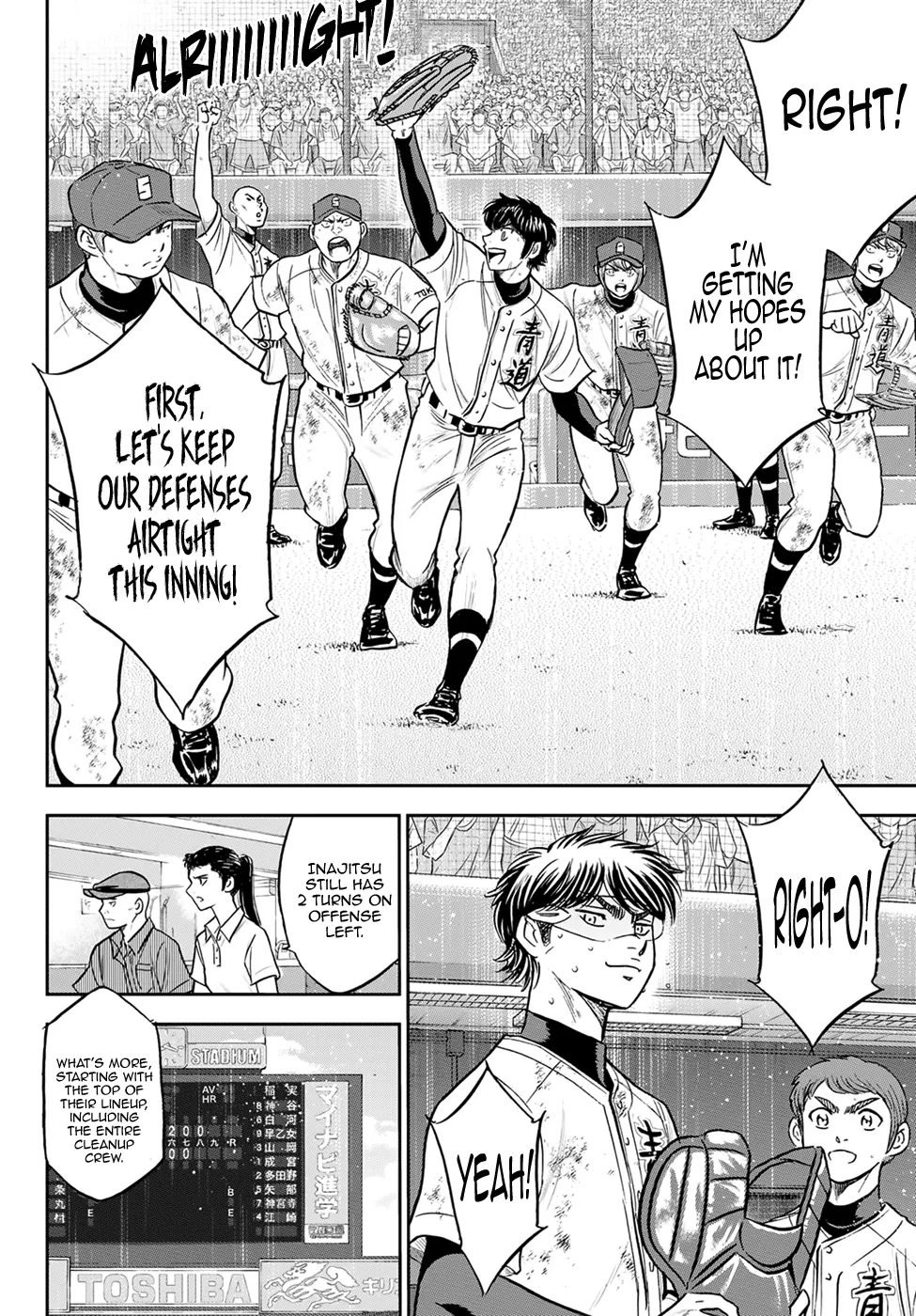 Daiya No A - Act Ii Zinmanga X Chapter 292 Page 11