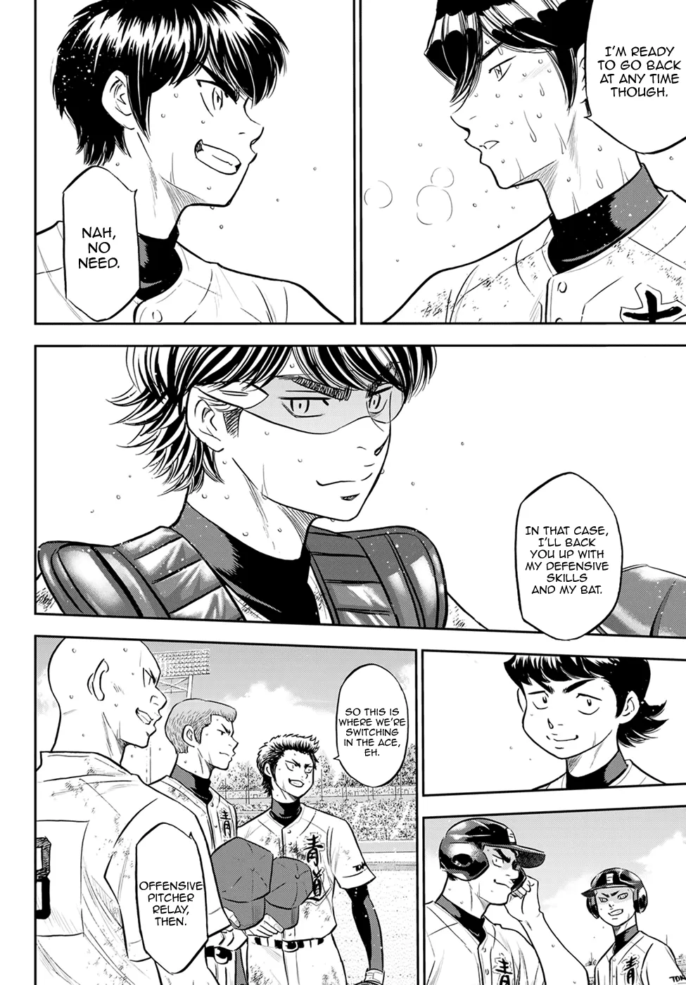 Daiya No A - Act Ii Zinmanga X Chapter 286 Page 8