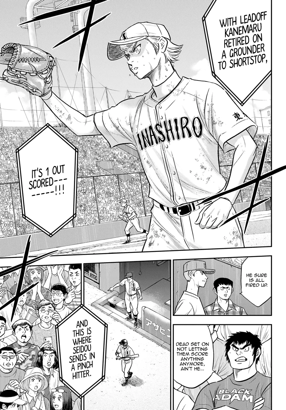 Daiya No A - Act Ii Zinmanga X Chapter 286 Page 11