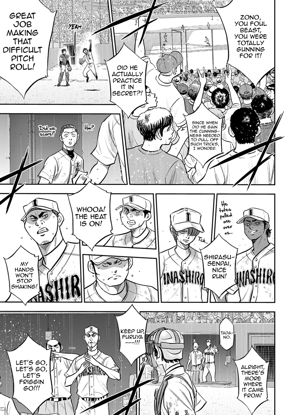 Daiya No A - Act Ii Zinmanga X Chapter 283 Page 9