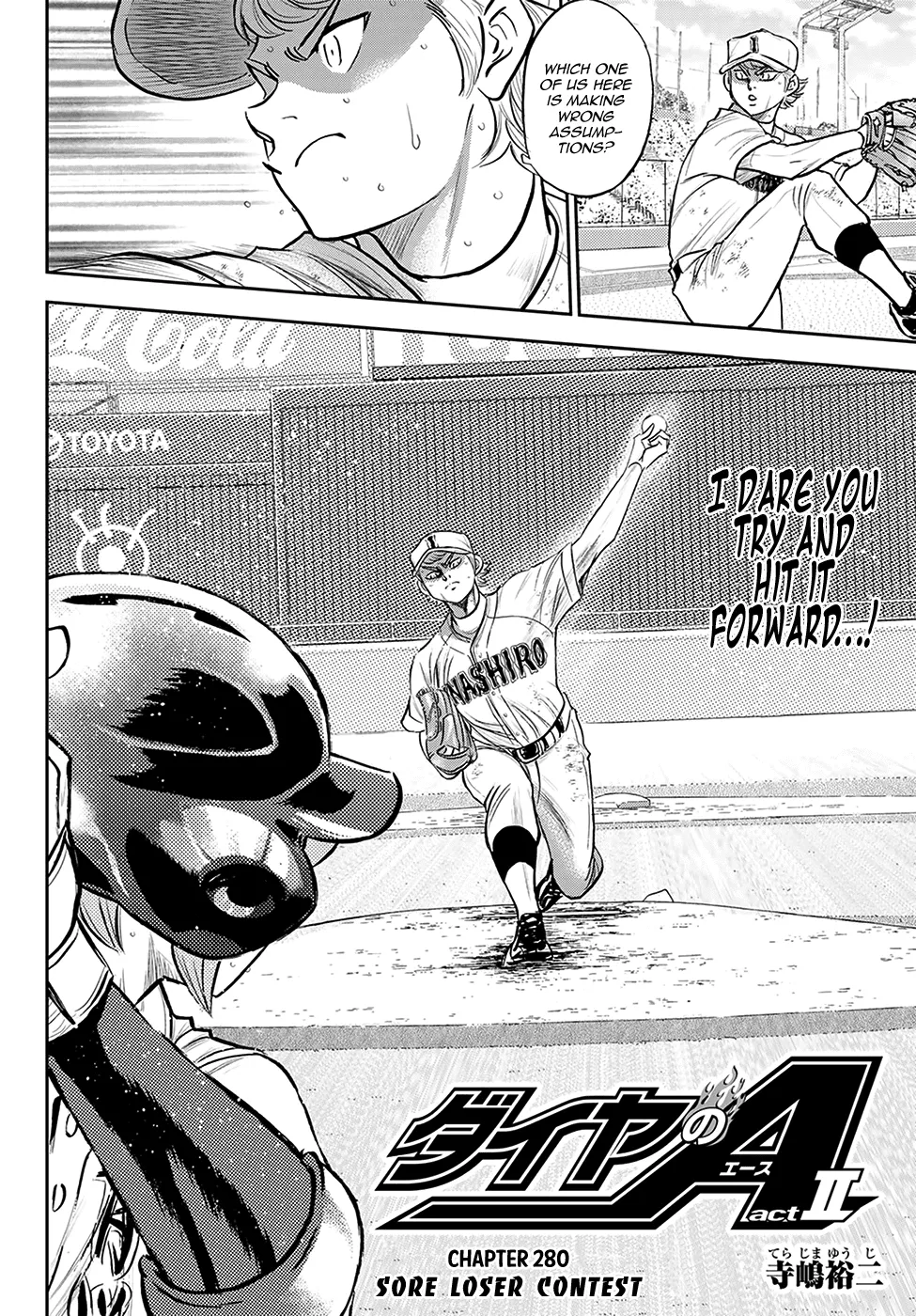 Daiya No A - Act Ii Zinmanga X Chapter 280 Page 2