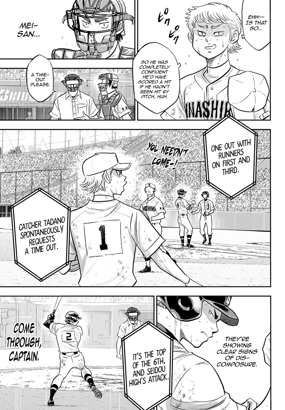 Daiya No A - Act Ii Zinmanga X Chapter 280 Page 18