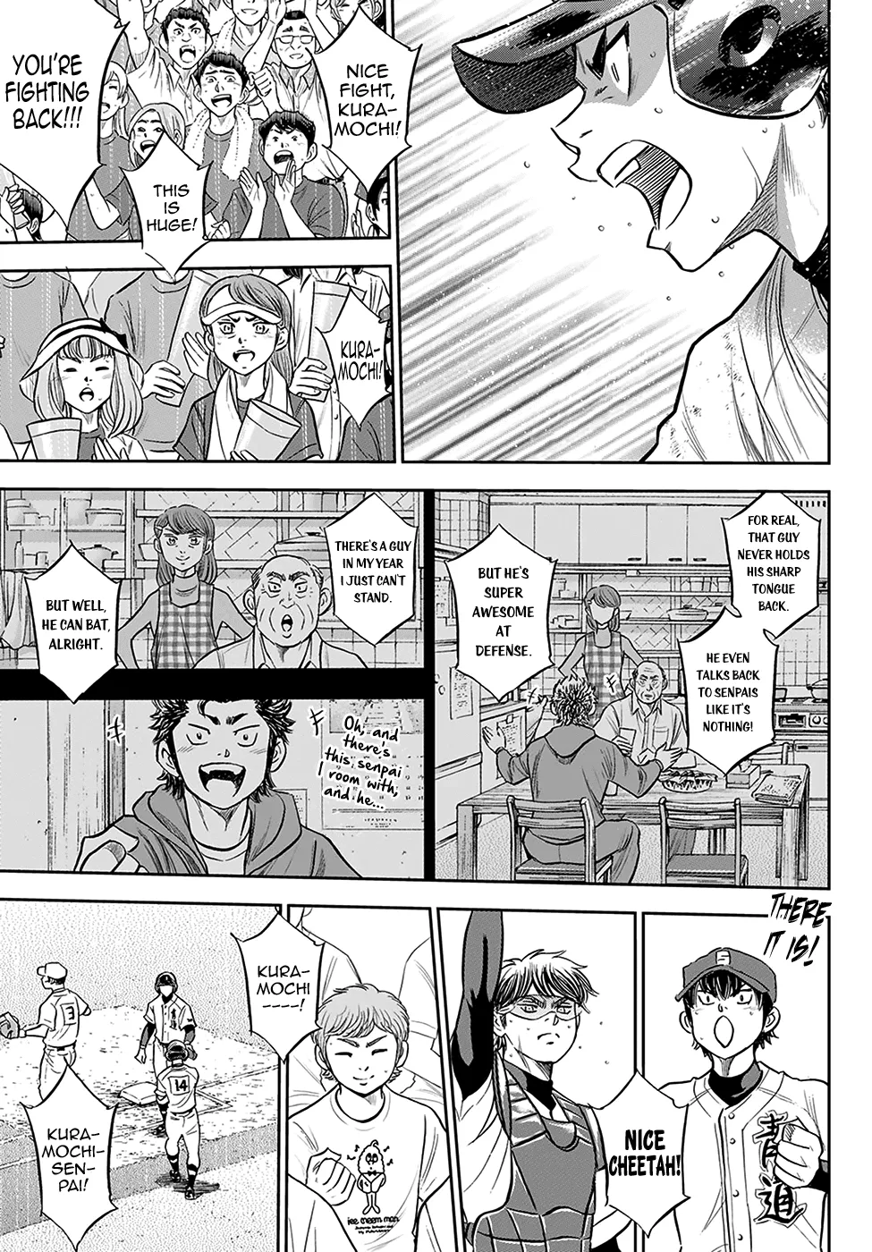 Daiya No A - Act Ii Zinmanga X Chapter 279 Page 9