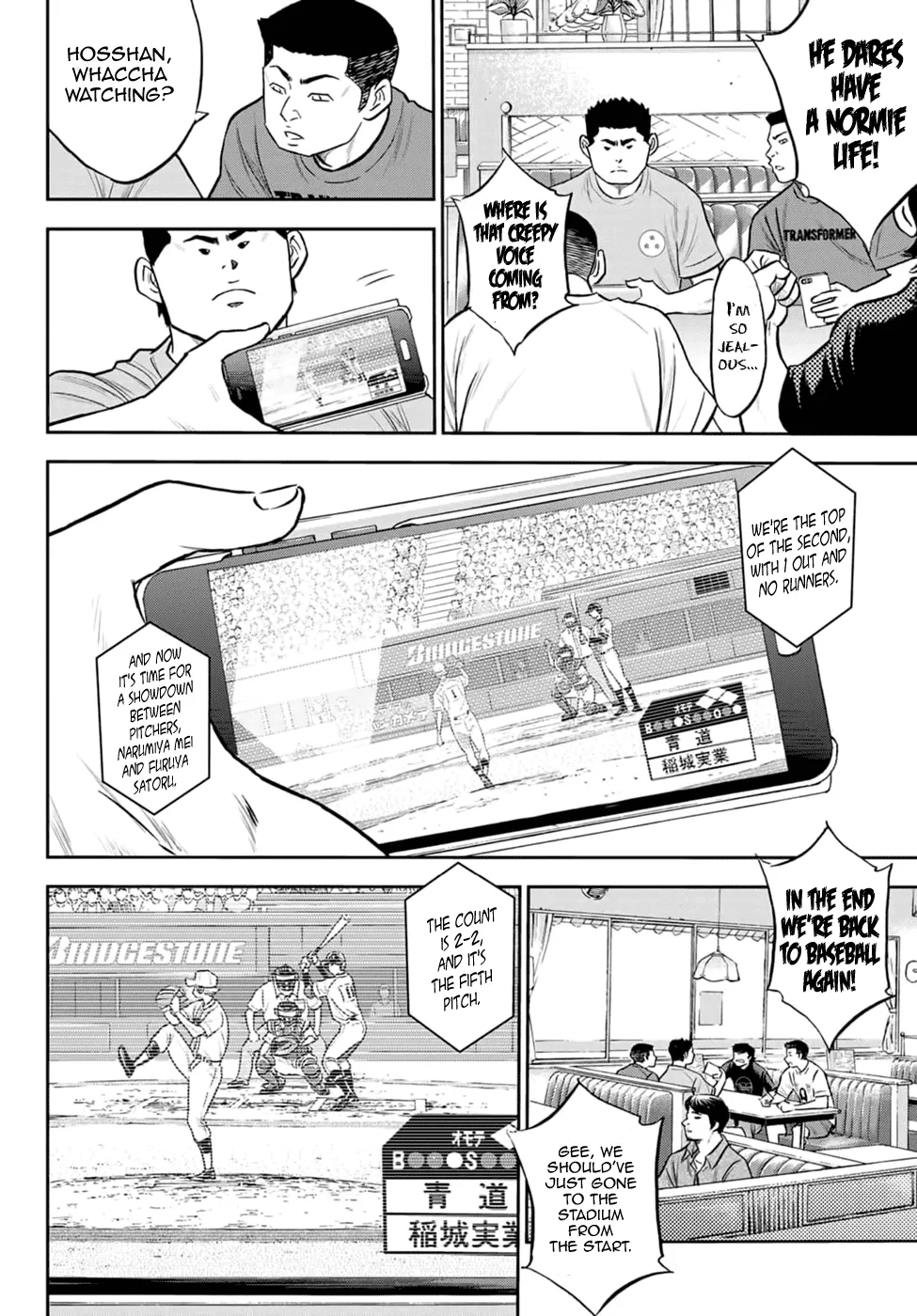Daiya No A - Act Ii Zinmanga X Chapter 267 Page 16
