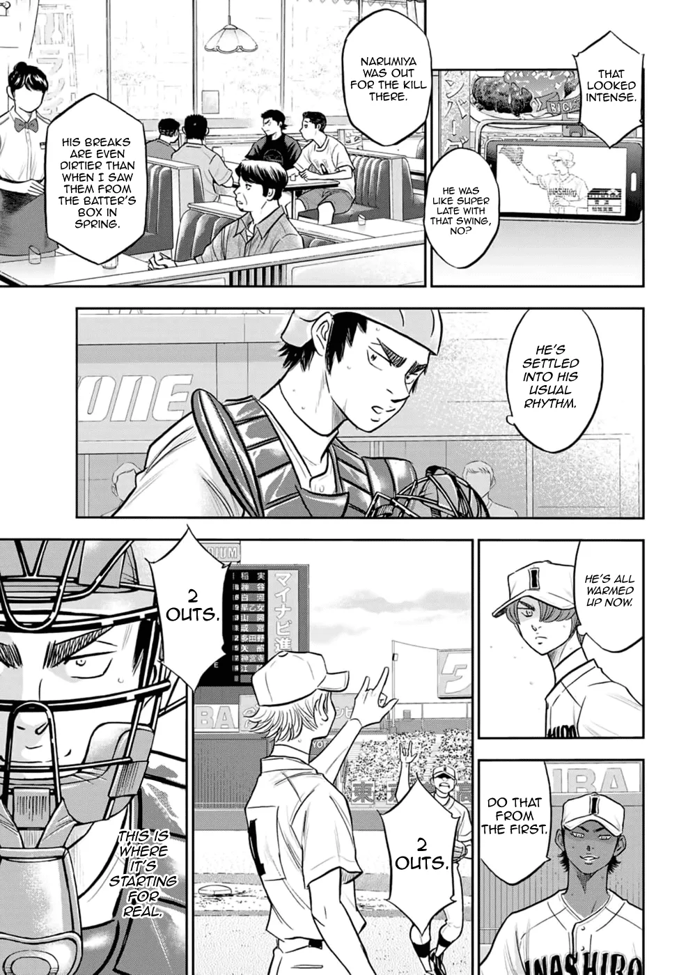Daiya No A - Act Ii Zinmanga X Chapter 267 Page 19