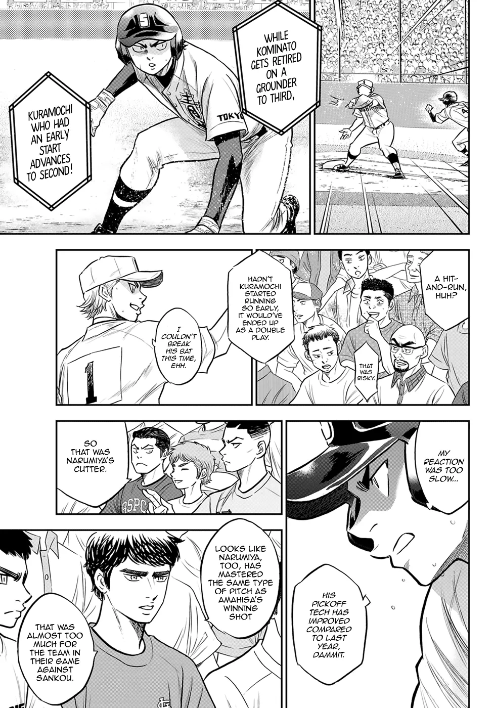 Daiya No A - Act Ii Zinmanga X Chapter 265 Page 7