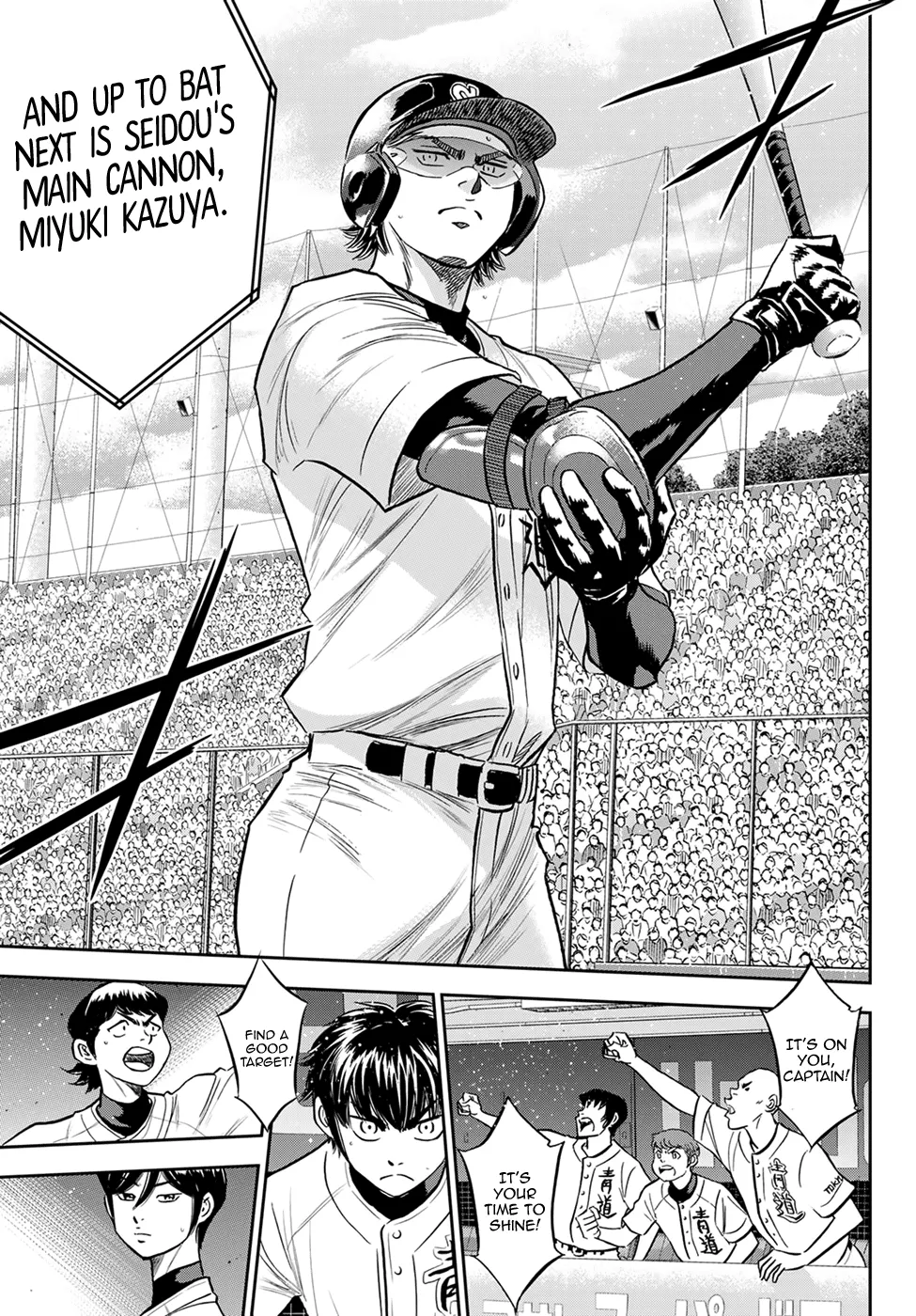 Daiya No A - Act Ii Zinmanga X Chapter 265 Page 11