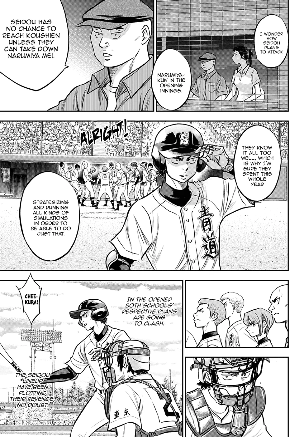 Daiya No A - Act Ii Zinmanga X Chapter 264 Page 9