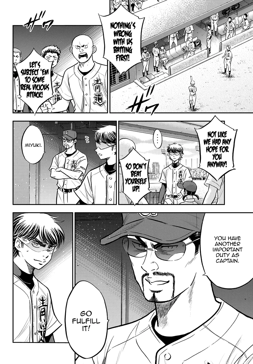 Daiya No A - Act Ii Zinmanga X Chapter 263 Page 13