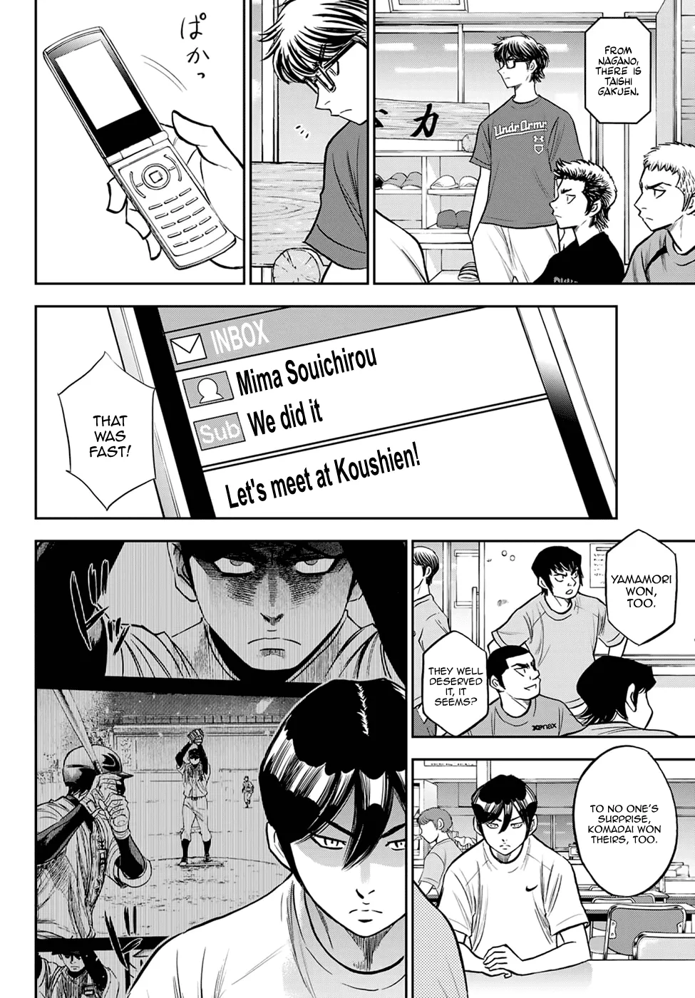 Daiya No A - Act Ii Zinmanga X Chapter 262 Page 7