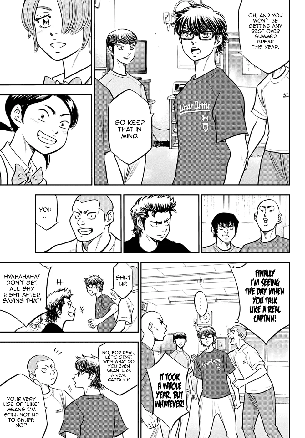 Daiya No A - Act Ii Zinmanga X Chapter 262 Page 10