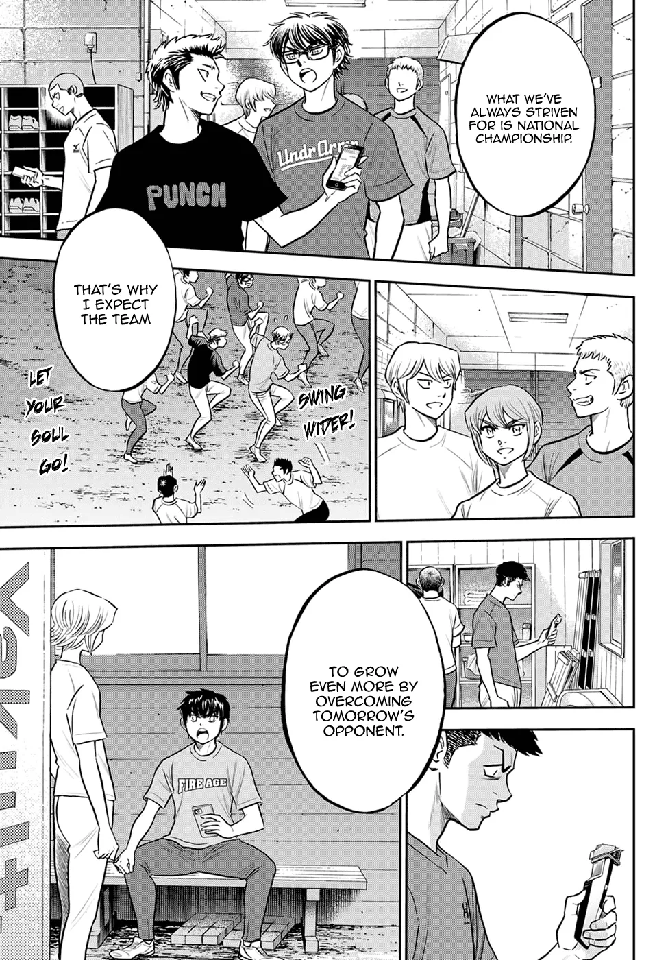 Daiya No A - Act Ii Zinmanga X Chapter 262 Page 14