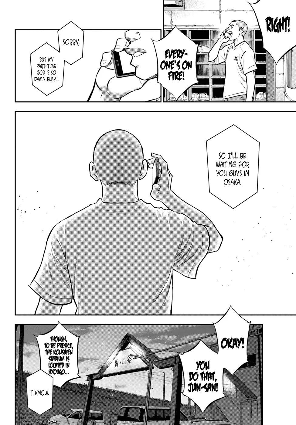 Daiya No A - Act Ii Zinmanga X Chapter 262 Page 15