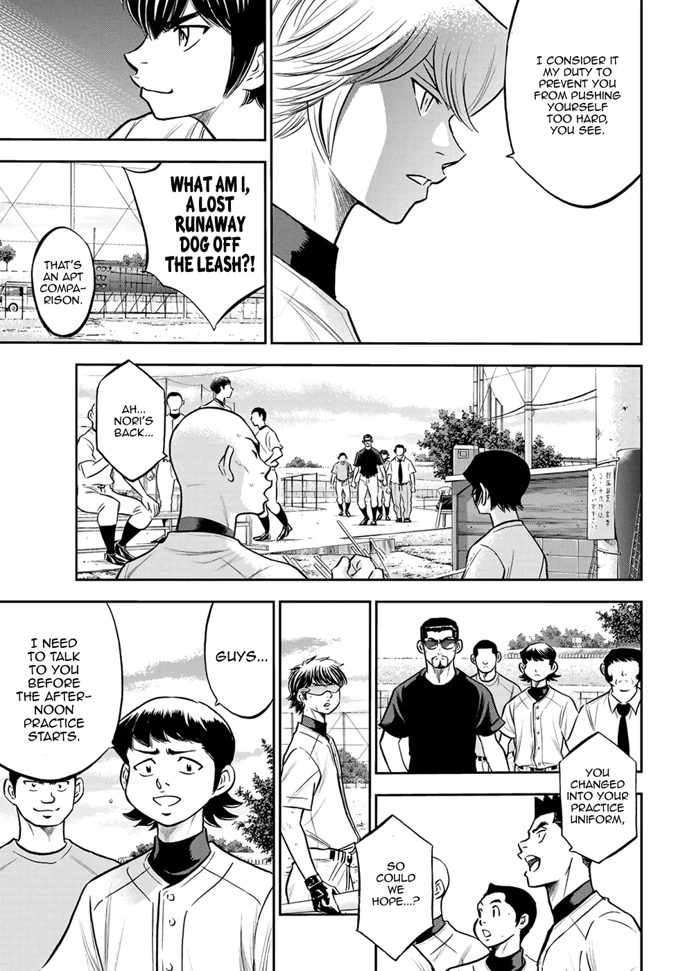 Daiya No A - Act Ii Zinmanga X Chapter 260 Page 7