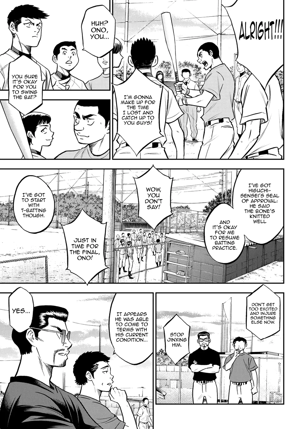Daiya No A - Act Ii Zinmanga X Chapter 260 Page 11