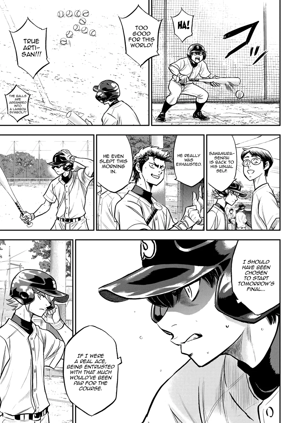 Daiya No A - Act Ii Zinmanga X Chapter 259 Page 13