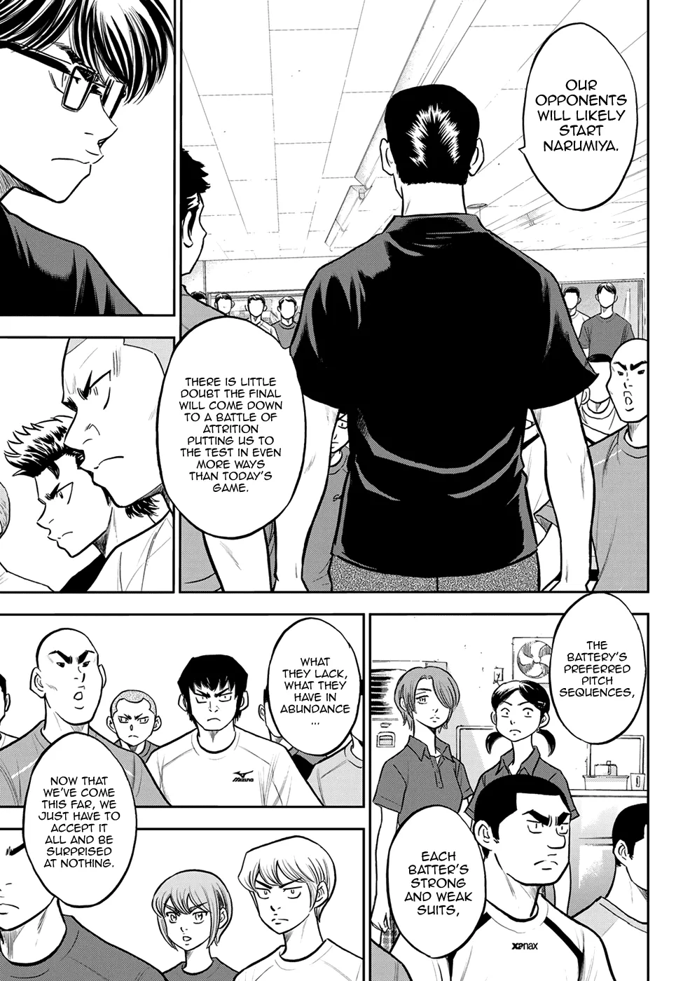 Daiya No A - Act Ii Zinmanga X Chapter 255 Page 13