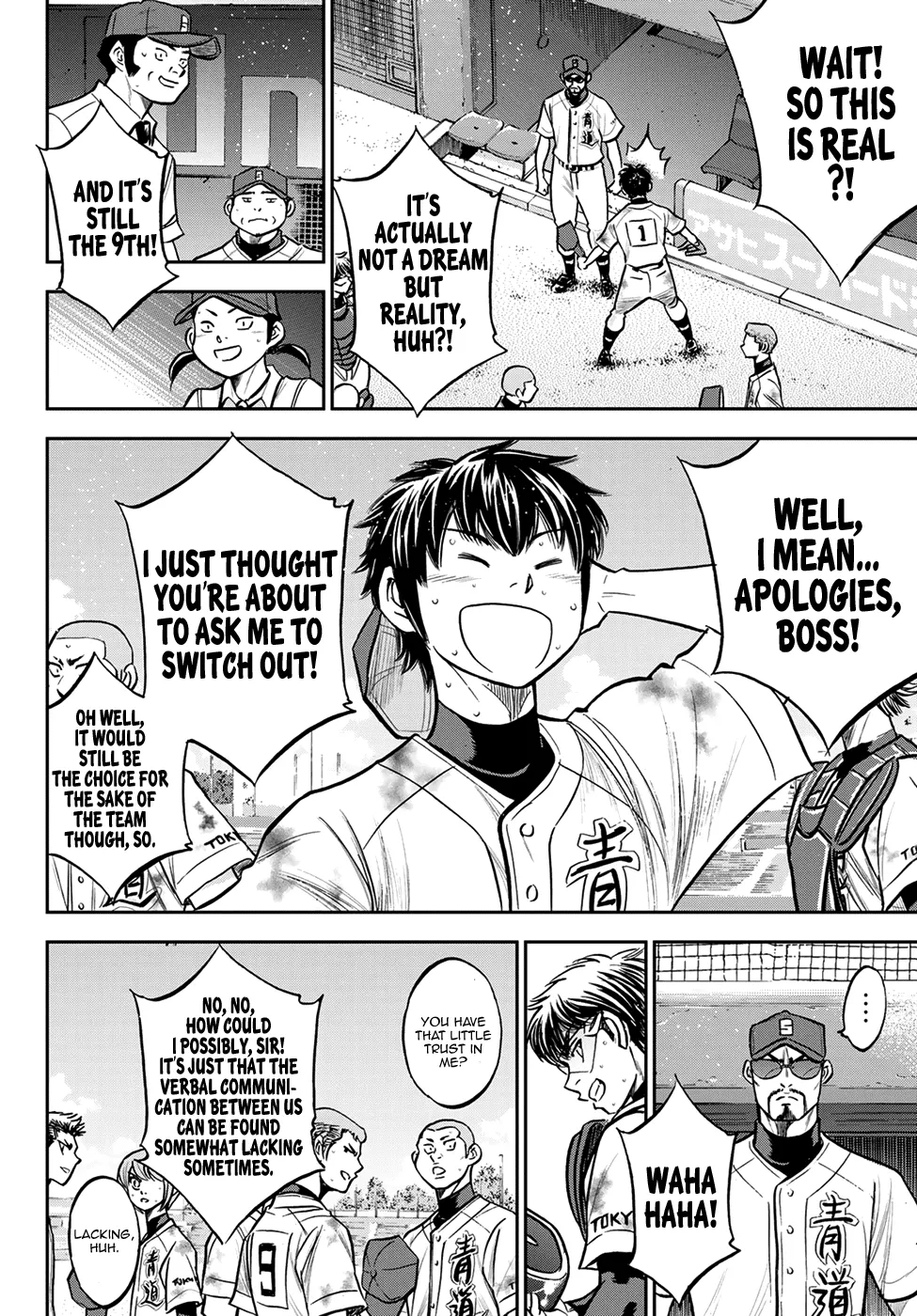 Daiya No A - Act Ii Zinmanga X Chapter 251 Page 10