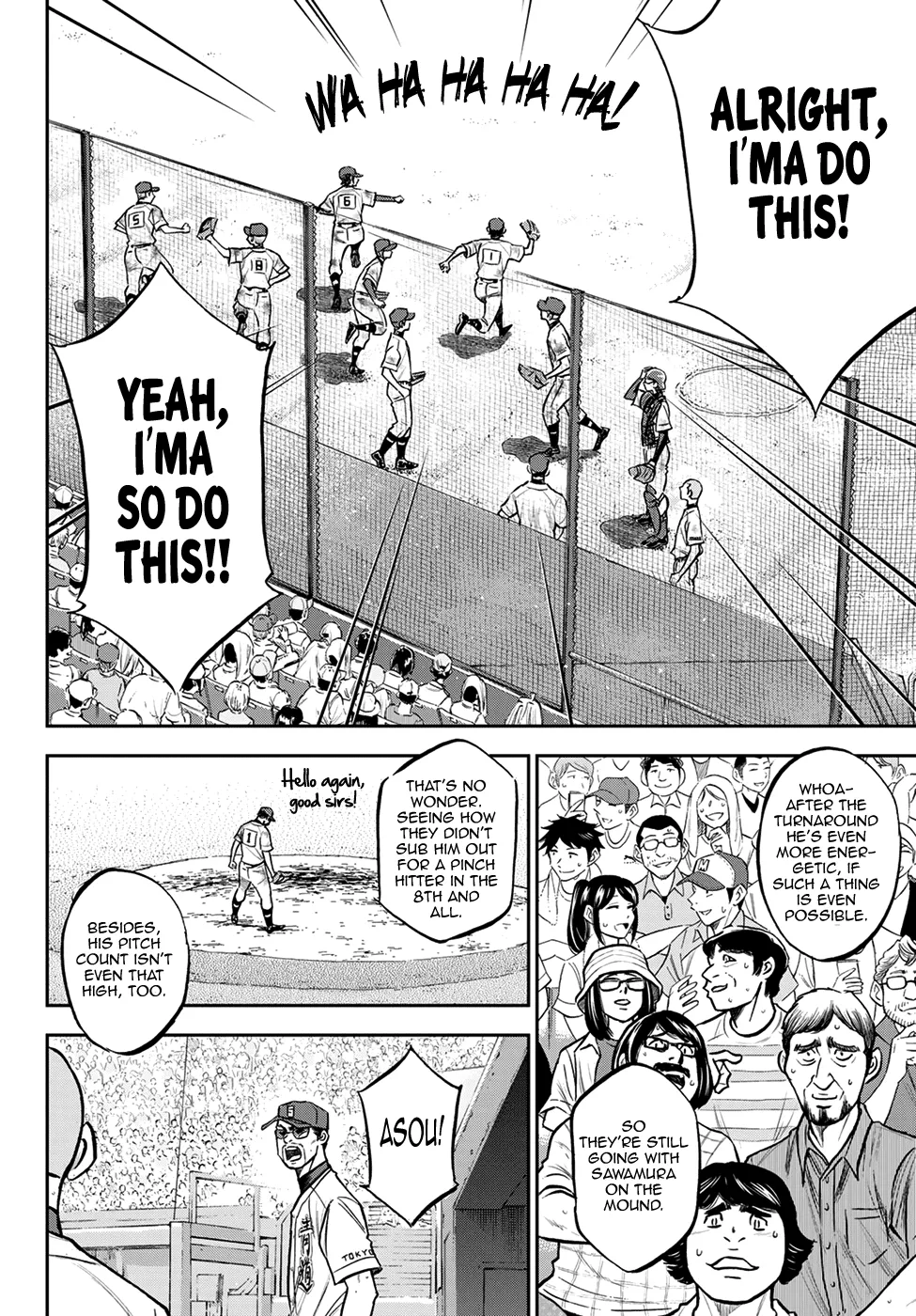 Daiya No A - Act Ii Zinmanga X Chapter 251 Page 12