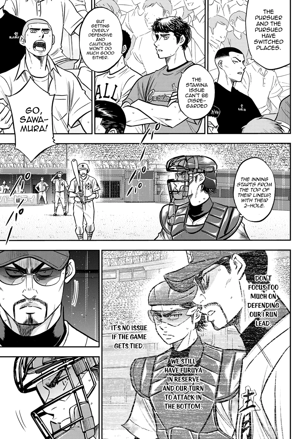 Daiya No A - Act Ii Zinmanga X Chapter 251 Page 17