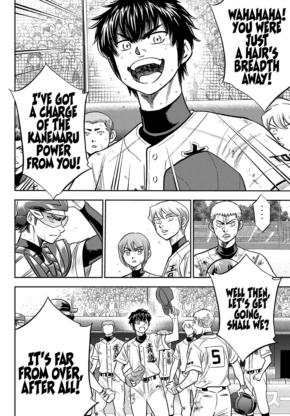 Daiya No A - Act Ii Zinmanga X Chapter 242 Page 14