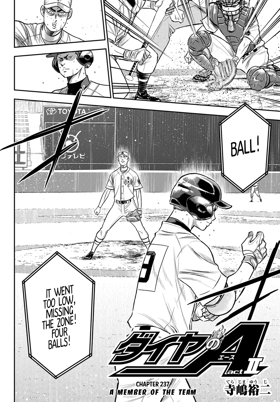 Daiya No A - Act Ii Zinmanga X Chapter 237 Page 2
