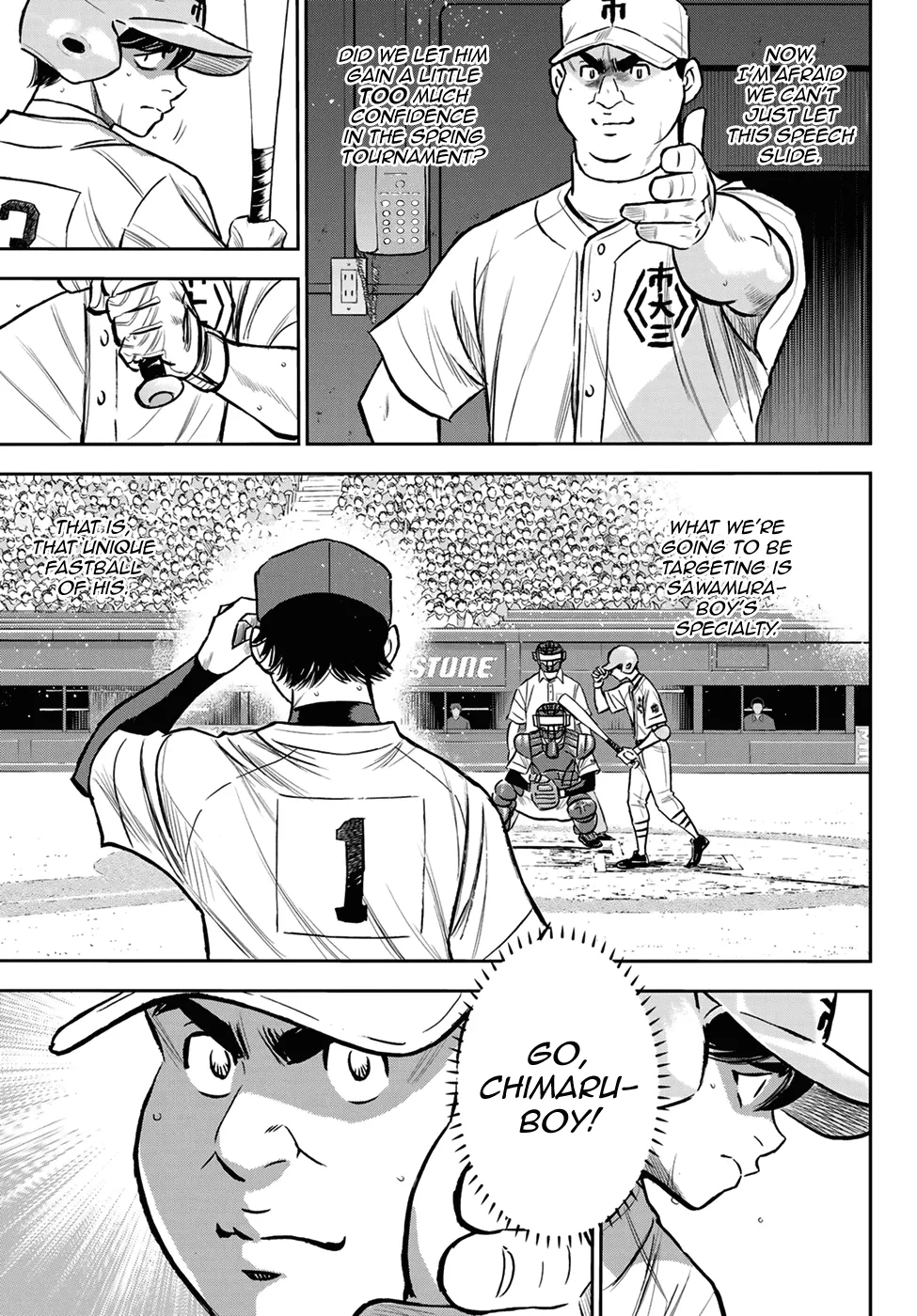 Daiya No A - Act Ii Zinmanga X Chapter 224 Page 13