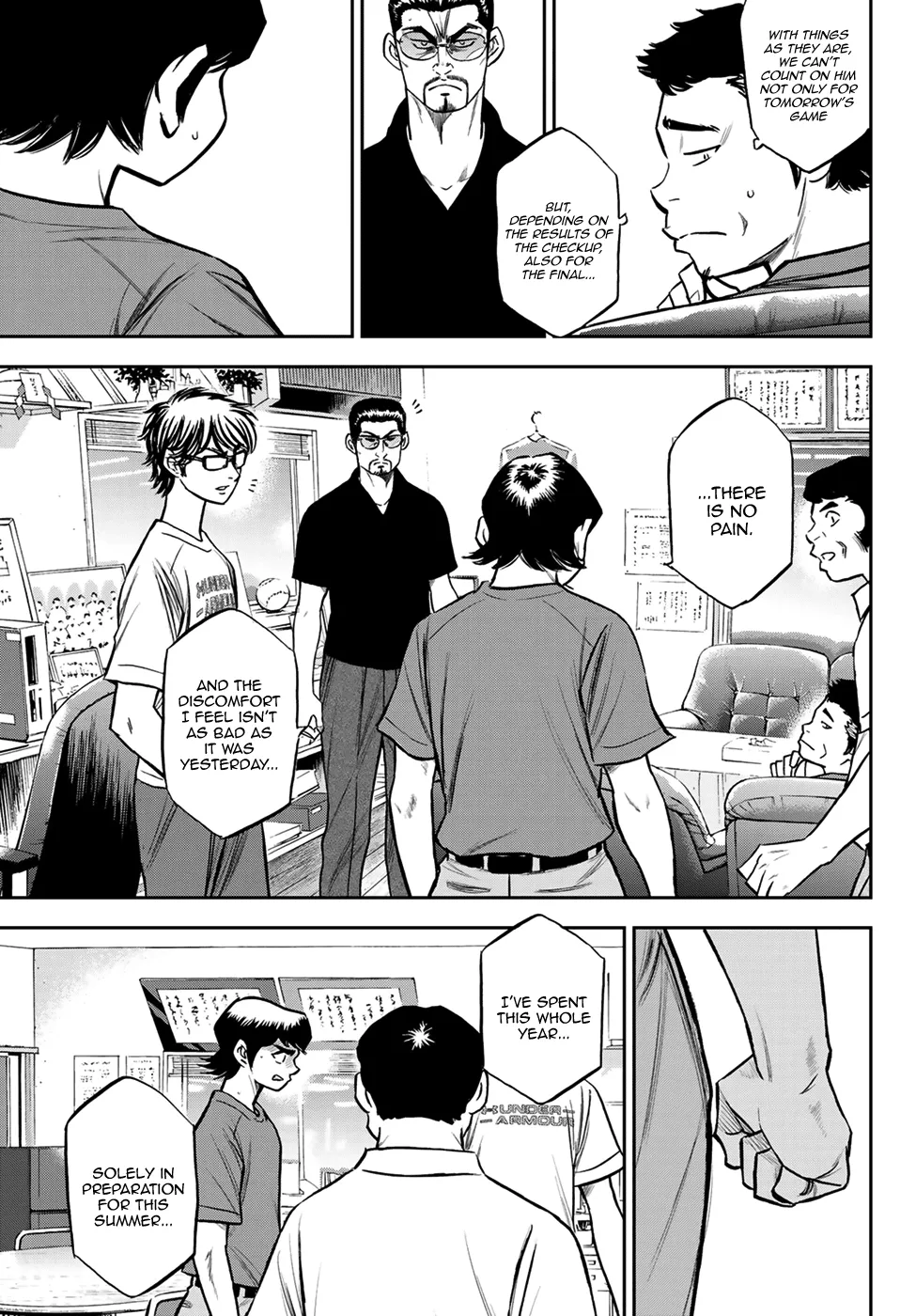 Daiya No A - Act Ii Zinmanga X Chapter 222 Page 9