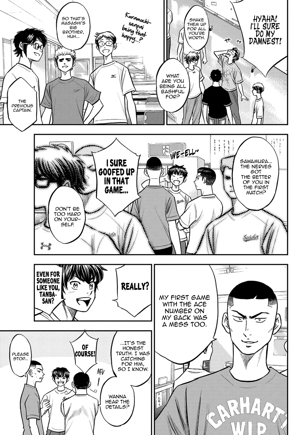 Daiya No A - Act Ii Zinmanga X Chapter 221 Page 3