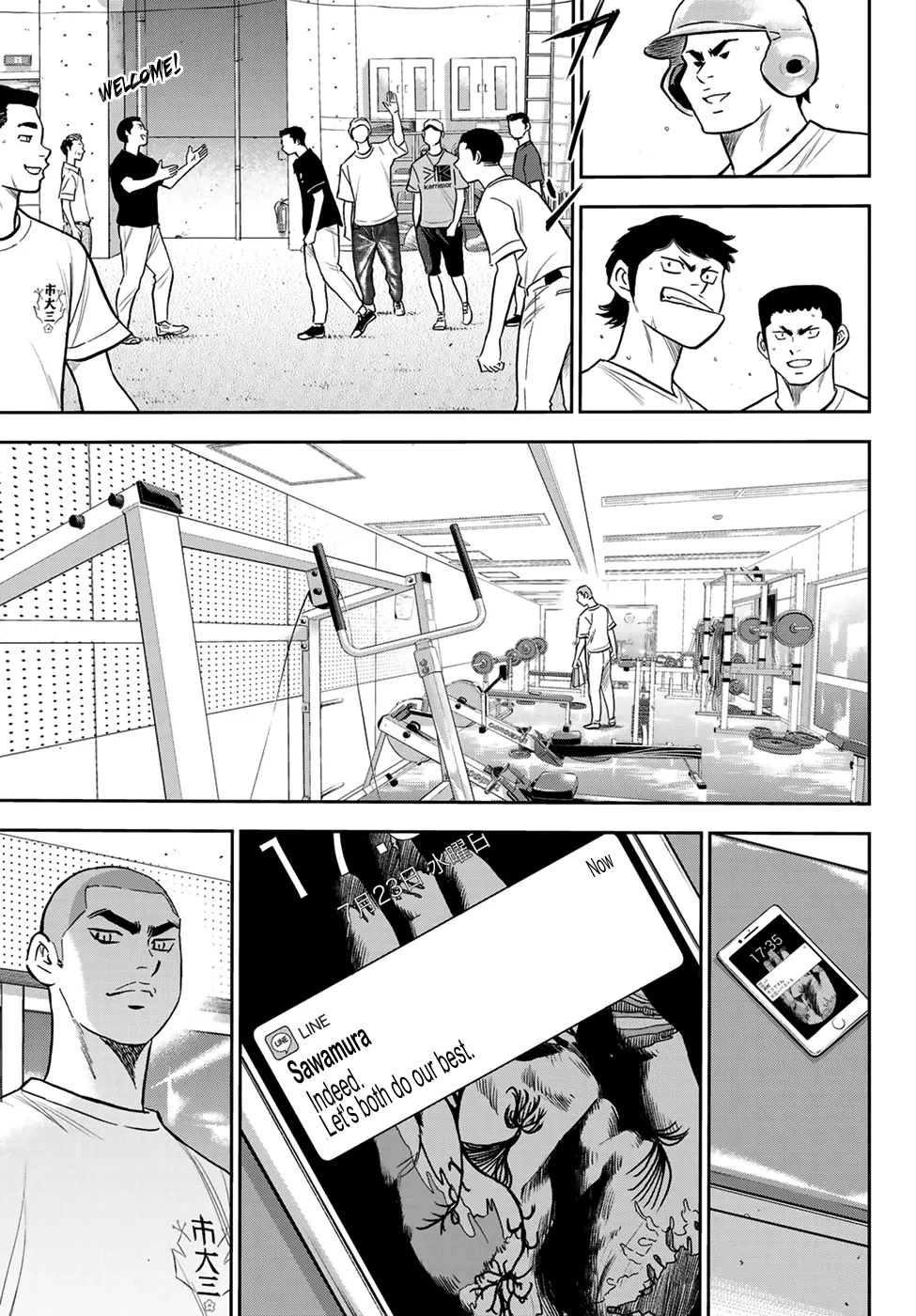 Daiya No A - Act Ii Zinmanga X Chapter 219 Page 3