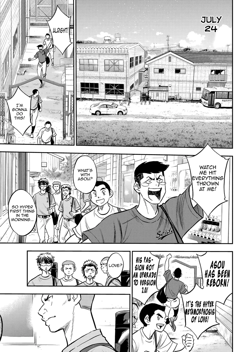 Daiya No A - Act Ii Zinmanga X Chapter 219 Page 7