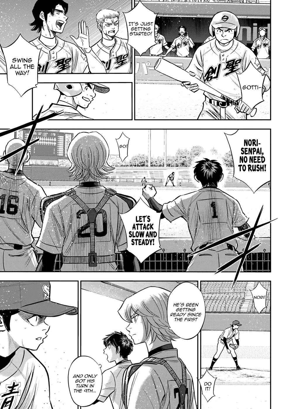 Daiya No A - Act Ii Zinmanga X Chapter 216 Page 16