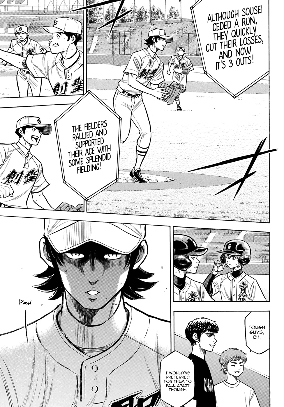 Daiya No A - Act Ii Zinmanga X Chapter 208 Page 11