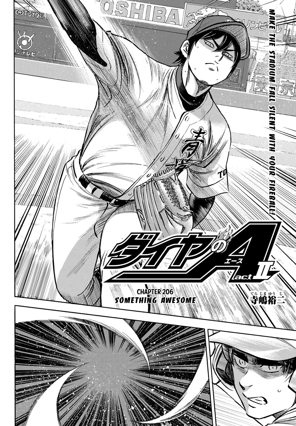 Daiya No A - Act Ii Zinmanga X Chapter 206 Page 2