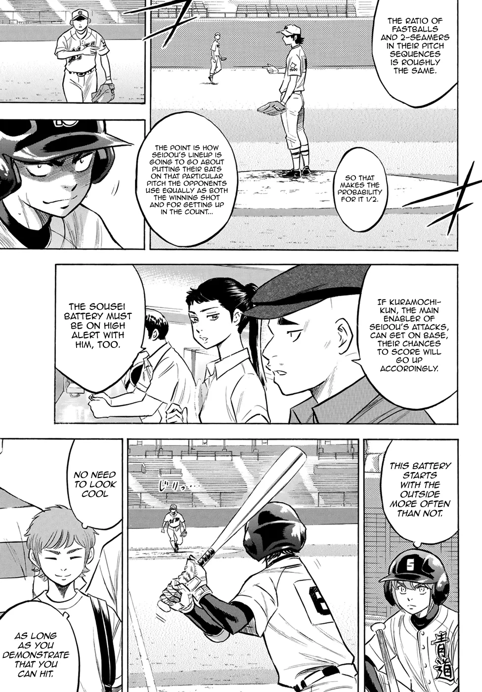 Daiya No A - Act Ii Zinmanga X Chapter 206 Page 9