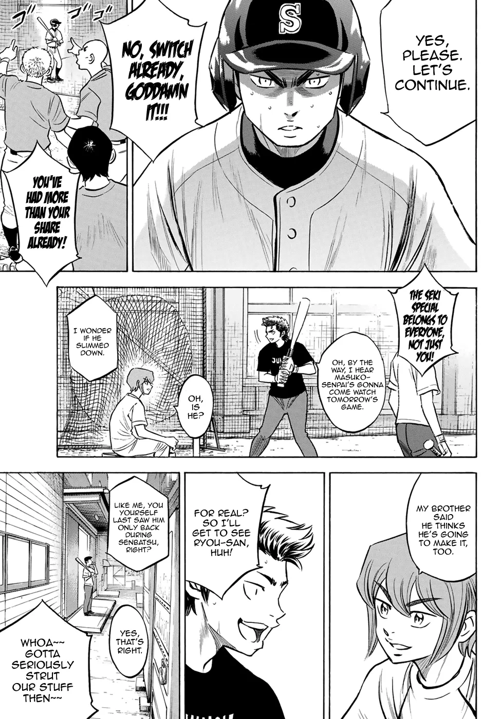 Daiya No A - Act Ii Zinmanga X Chapter 203 Page 7
