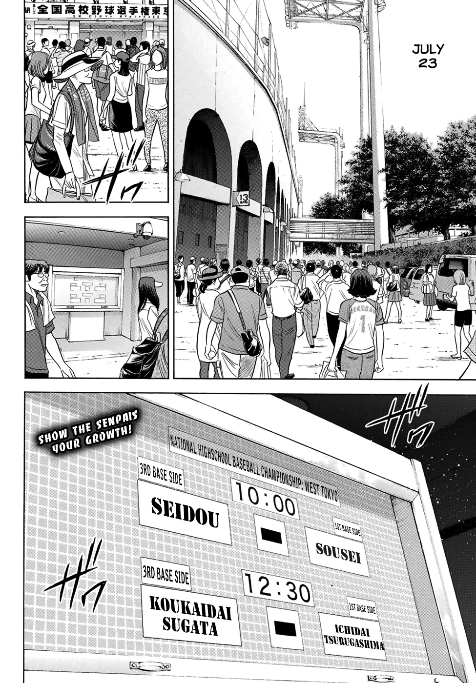 Daiya No A - Act Ii Zinmanga X Chapter 203 Page 20