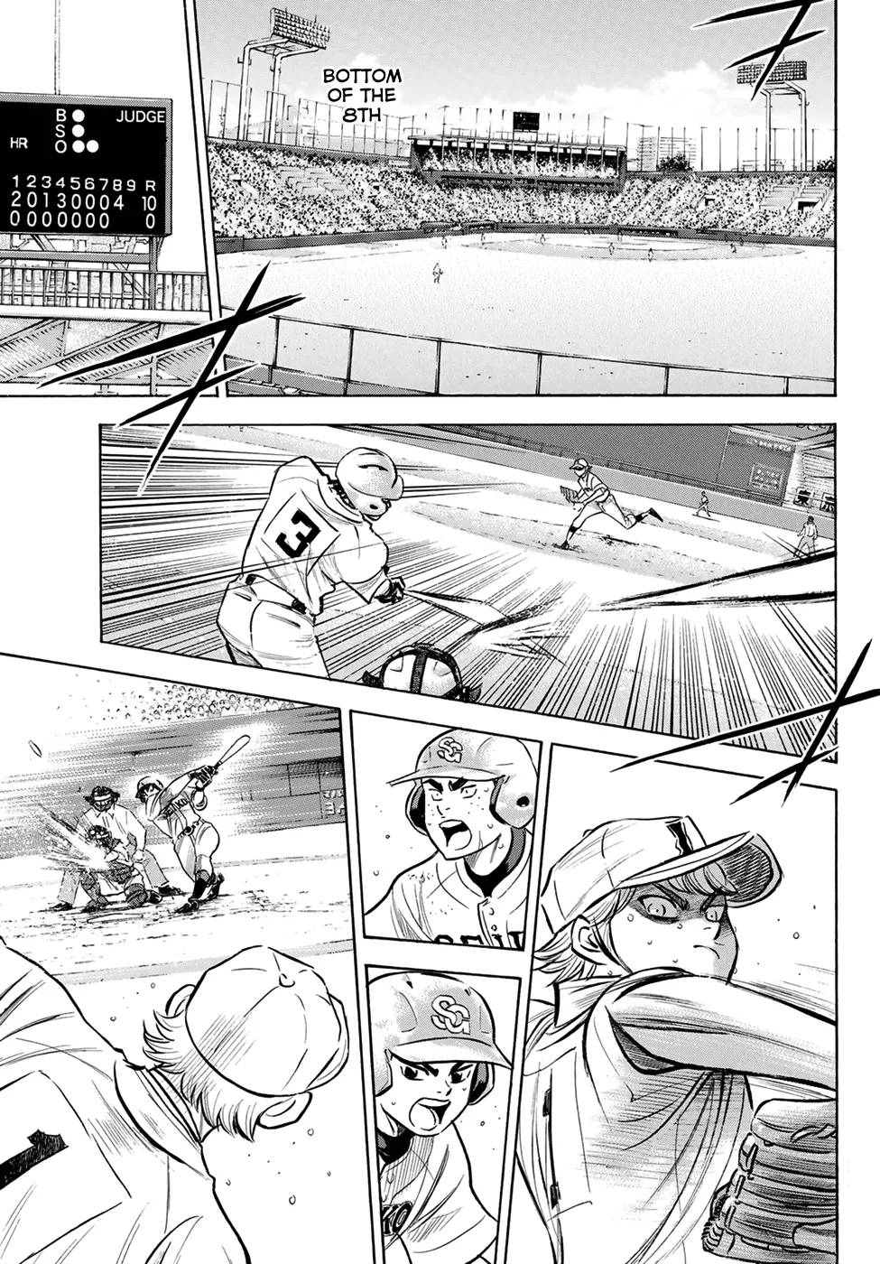 Daiya No A - Act Ii Zinmanga X Chapter 200 Page 7