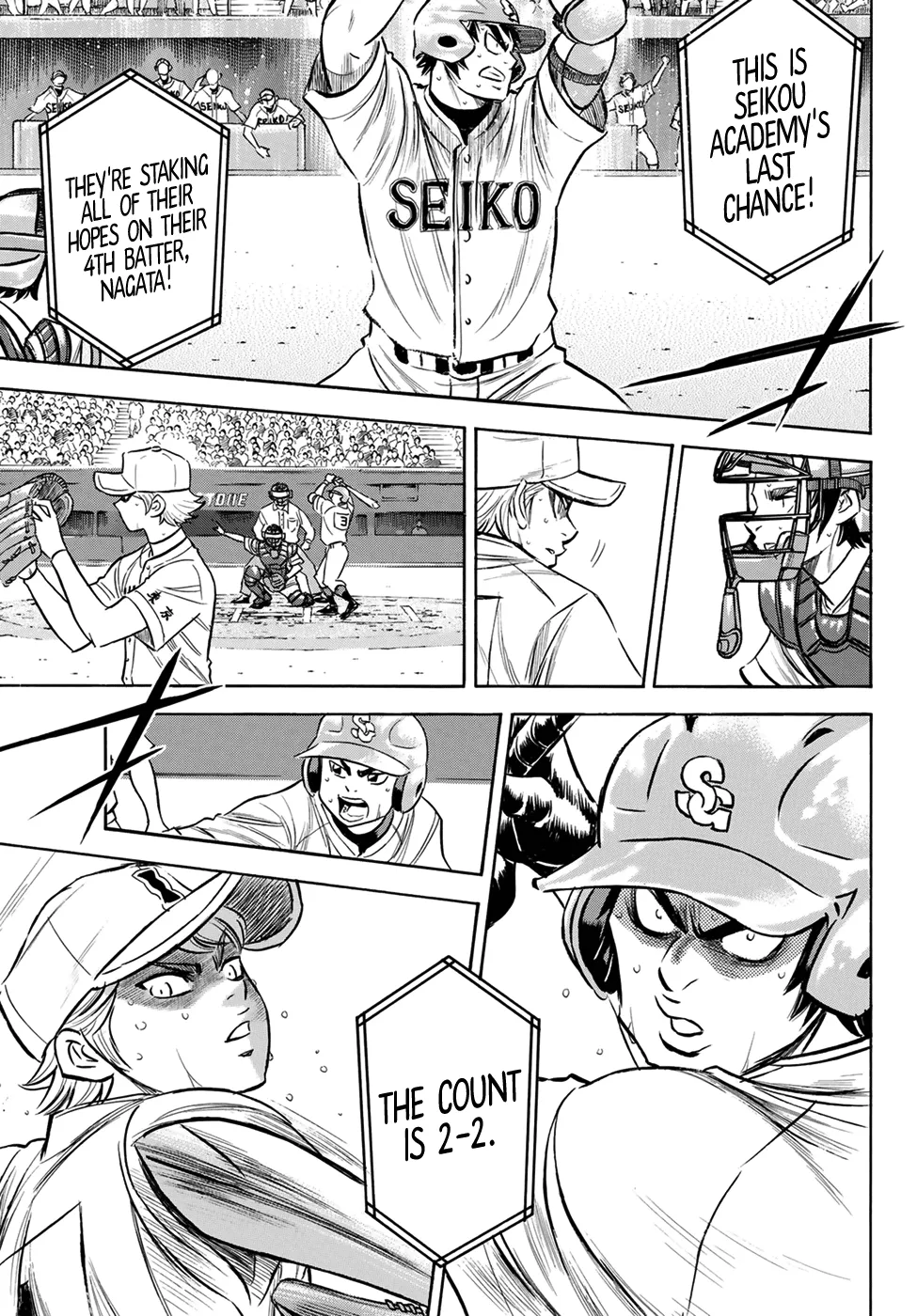 Daiya No A - Act Ii Zinmanga X Chapter 200 Page 9