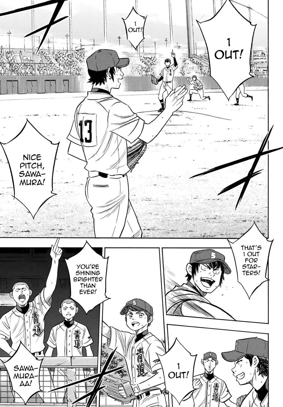 Daiya No A - Act Ii Zinmanga X Chapter 197 Page 3