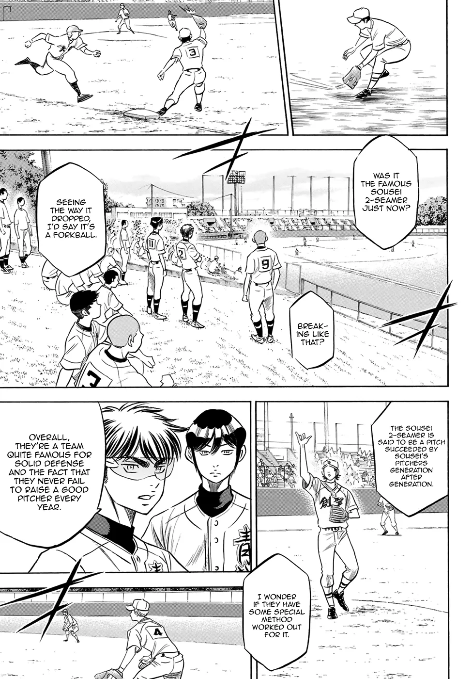 Daiya No A - Act Ii Zinmanga X Chapter 197 Page 17