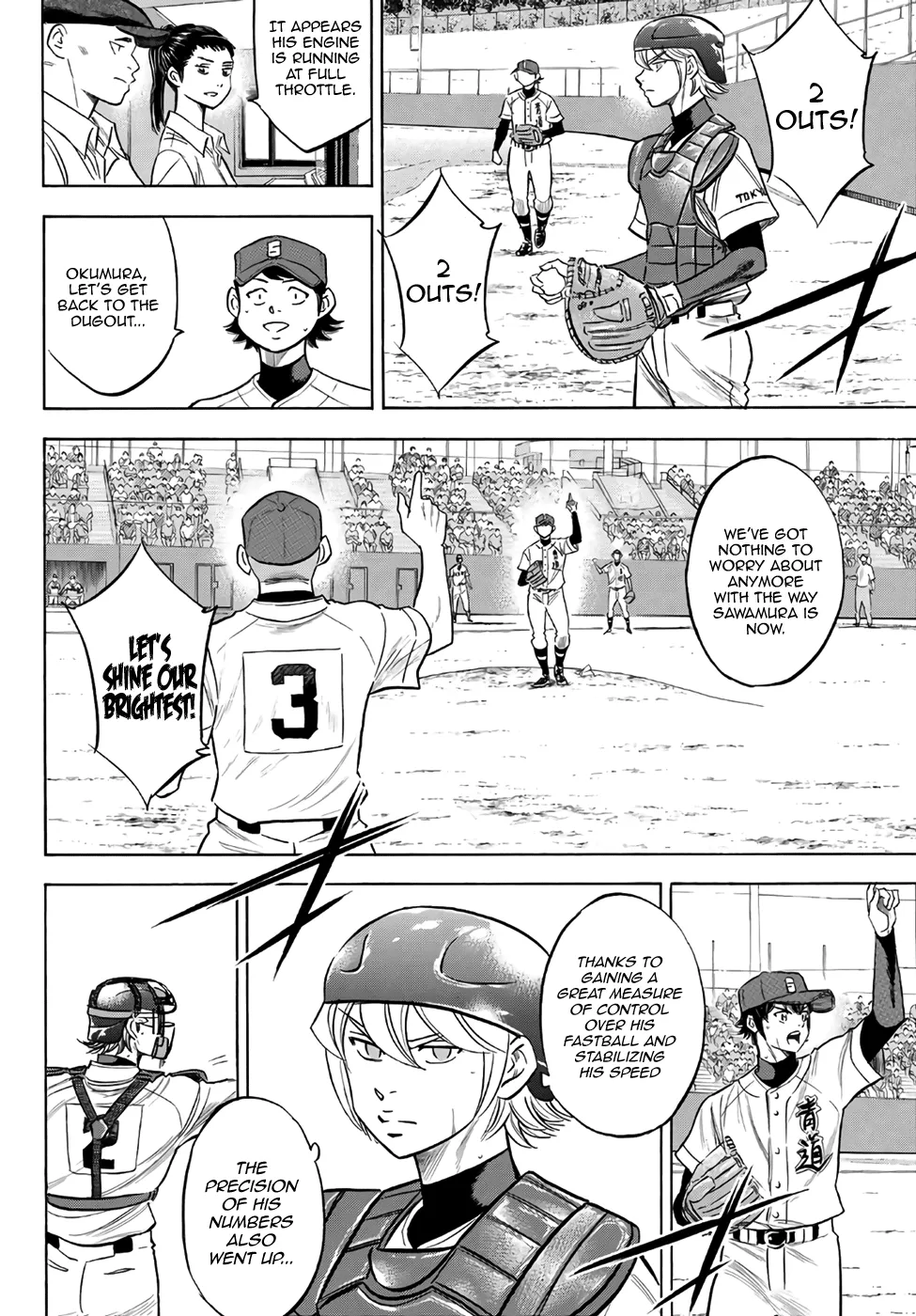 Daiya No A - Act Ii Zinmanga X Chapter 194 Page 14