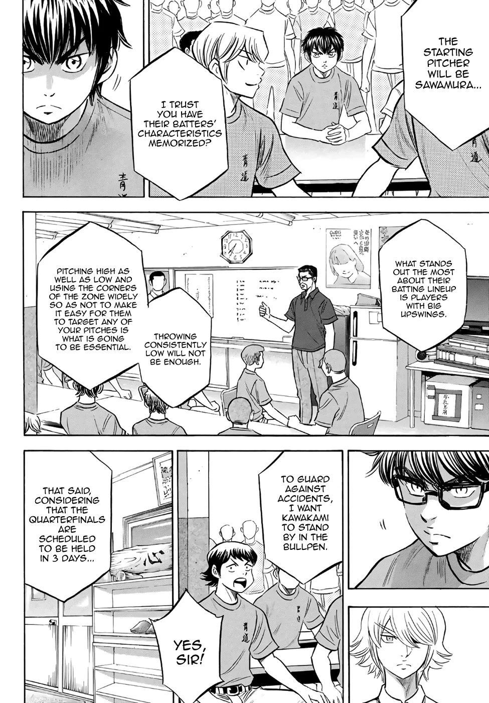 Daiya No A - Act Ii Zinmanga X Chapter 188 Page 8