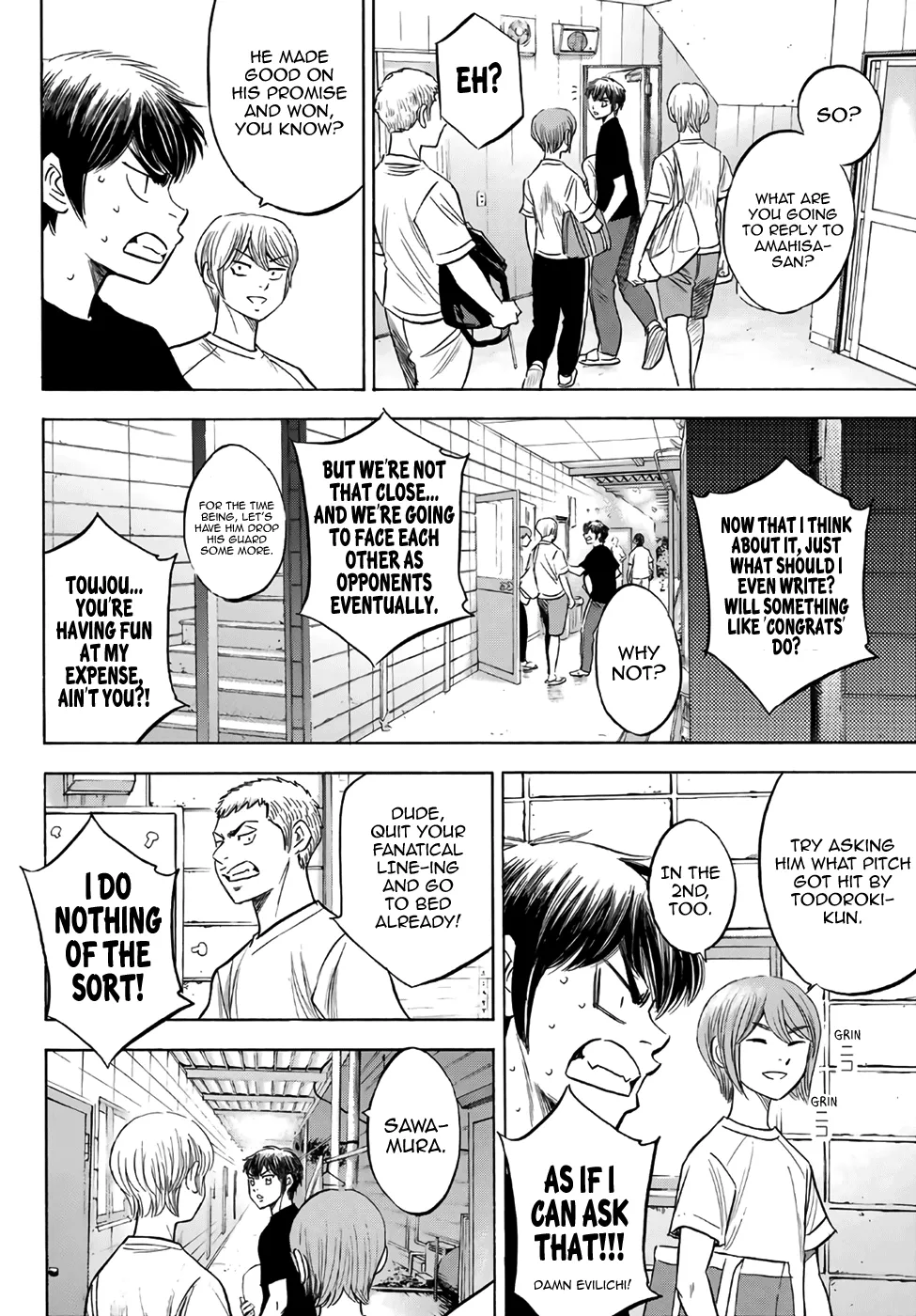 Daiya No A - Act Ii Zinmanga X Chapter 188 Page 14