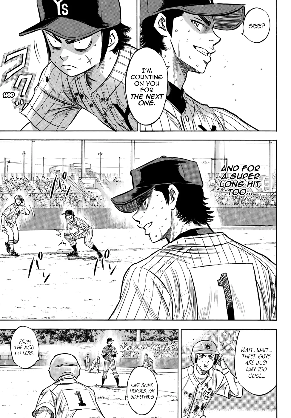 Daiya No A - Act Ii Zinmanga X Chapter 186 Page 17