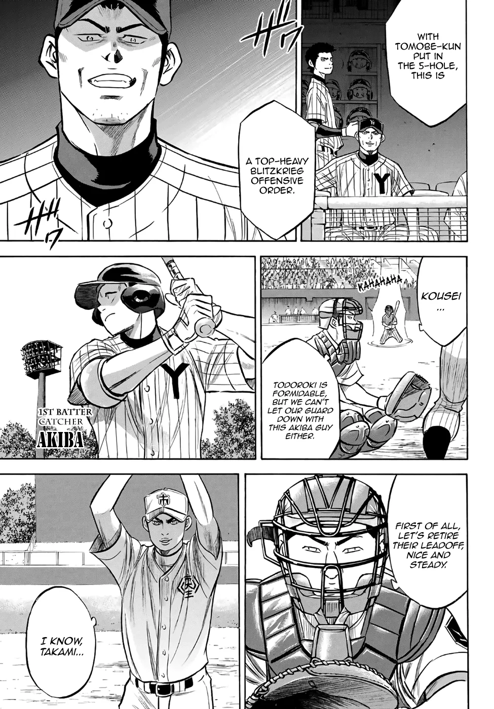 Daiya No A - Act Ii Zinmanga X Chapter 172 Page 7