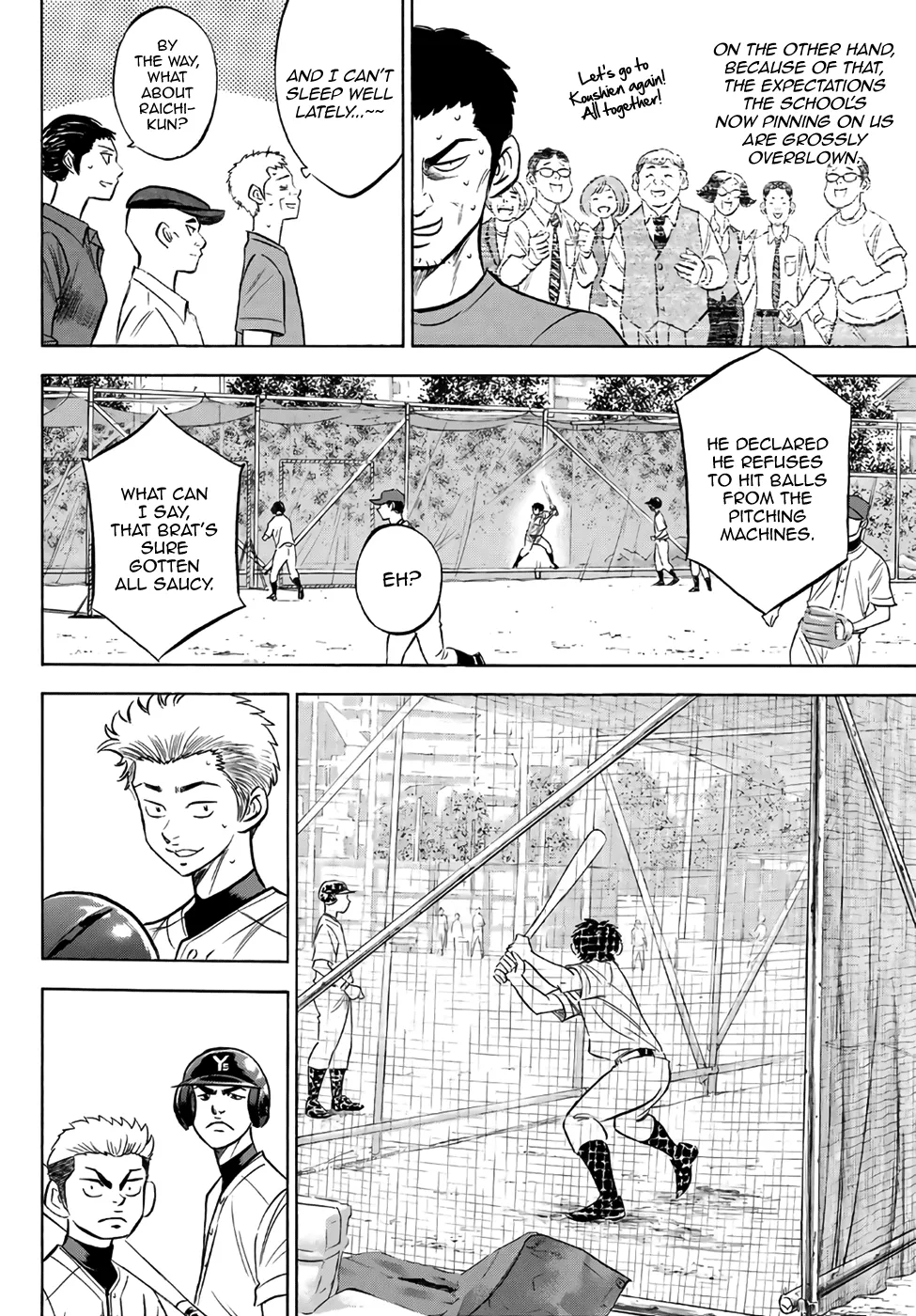 Daiya No A - Act Ii Zinmanga X Chapter 170 Page 8