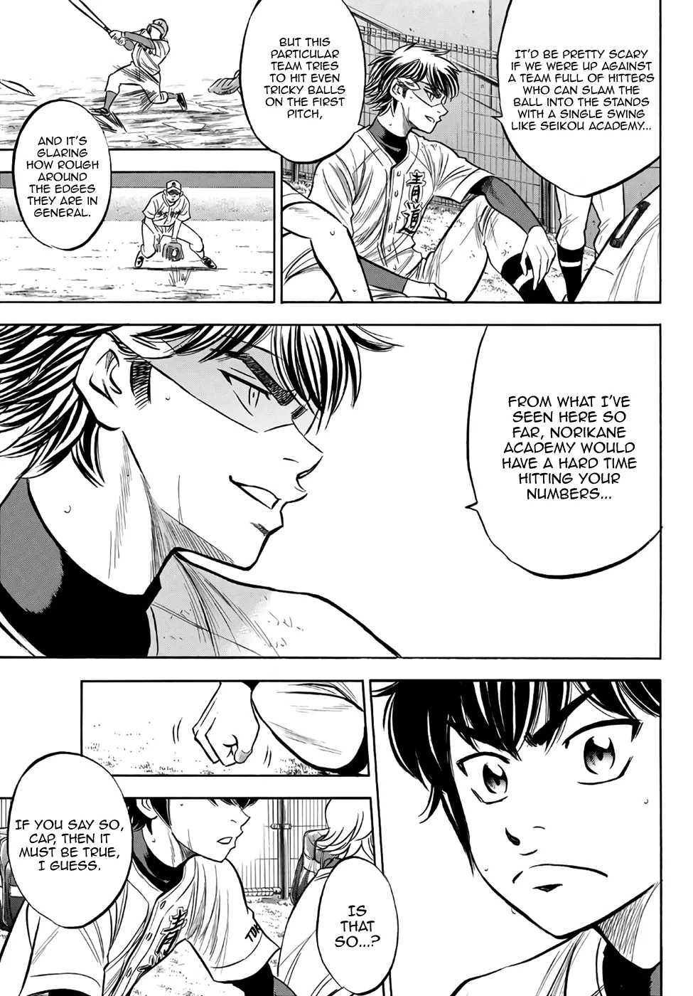Daiya No A - Act Ii Zinmanga X Chapter 169 Page 9