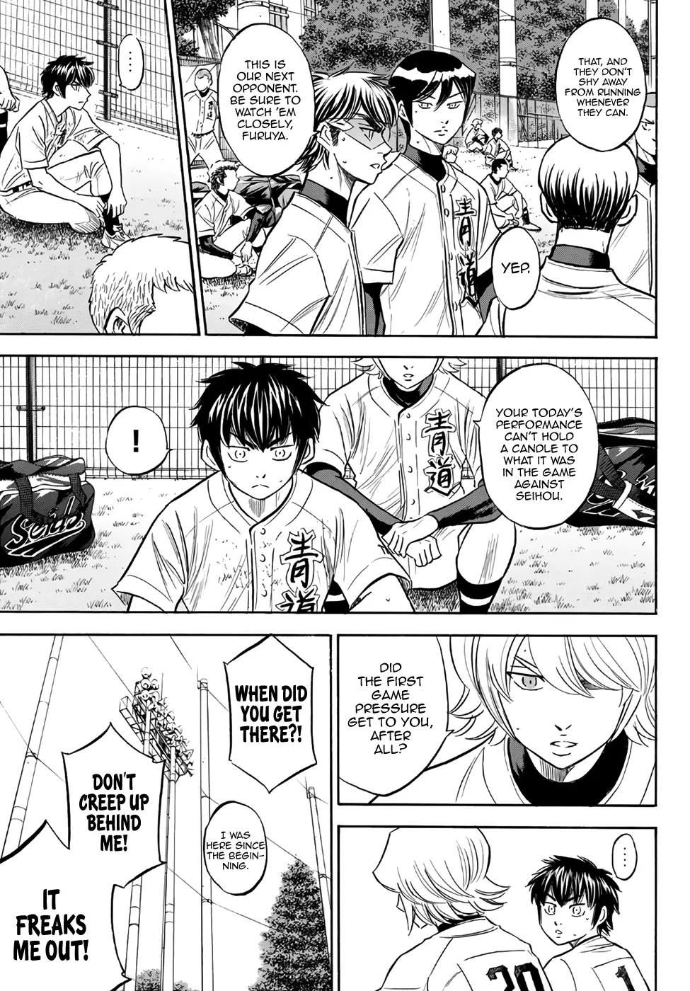 Daiya No A - Act Ii Zinmanga X Chapter 158 Page 17