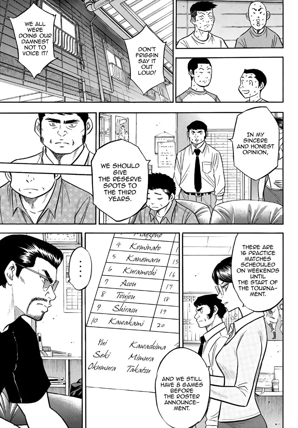 Daiya No A - Act Ii Zinmanga X Chapter 131 Page 9